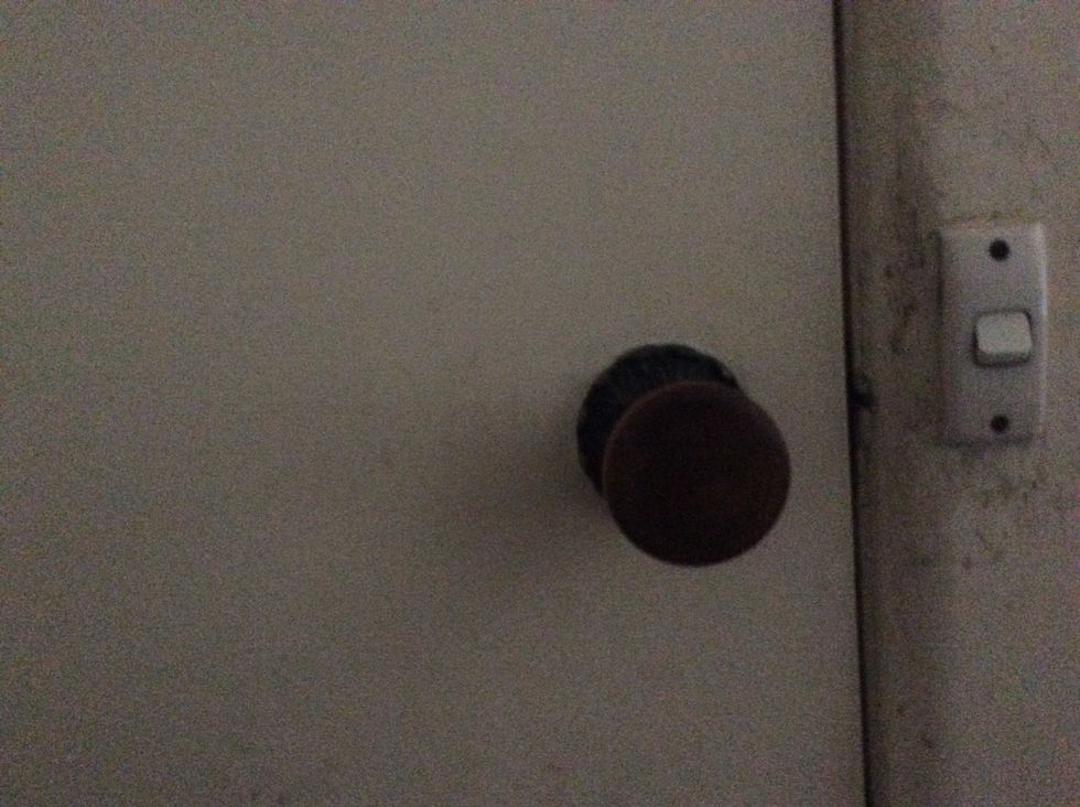 It is common curtesy to close the door behind you.