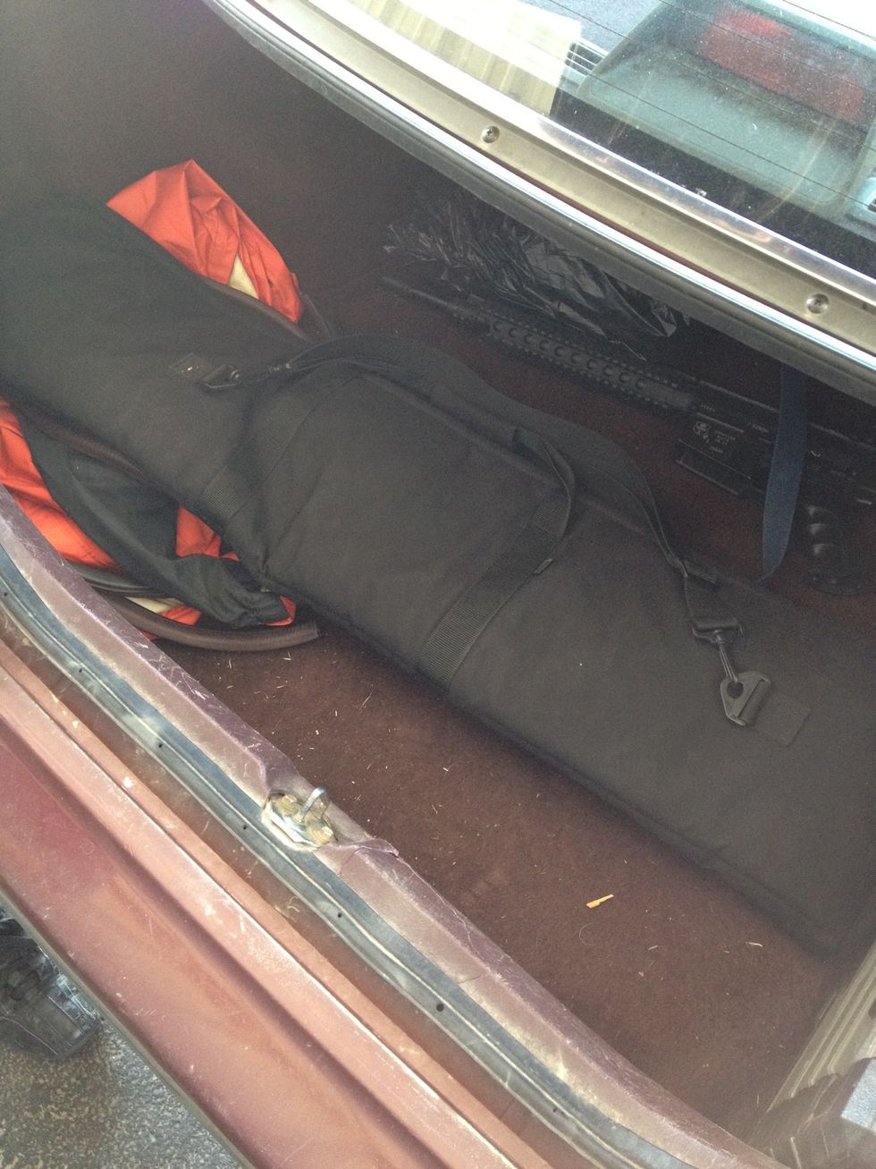 It is even better to transport your Airsoft gear in a trunk to keep your gun case out of sight.