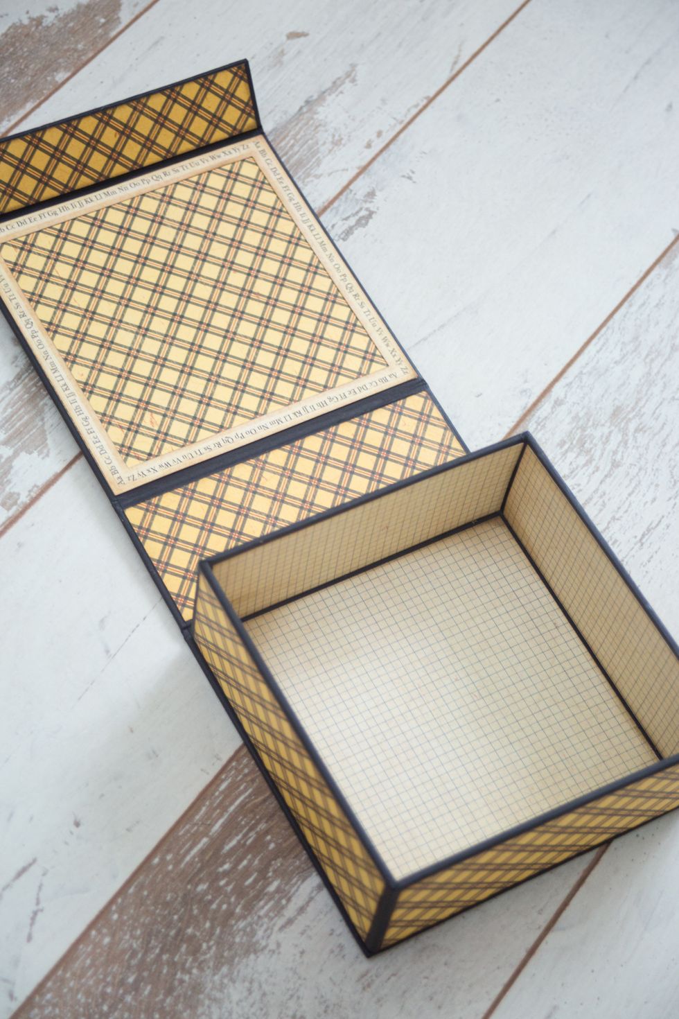 It is necessary to paste over the box on all sides!