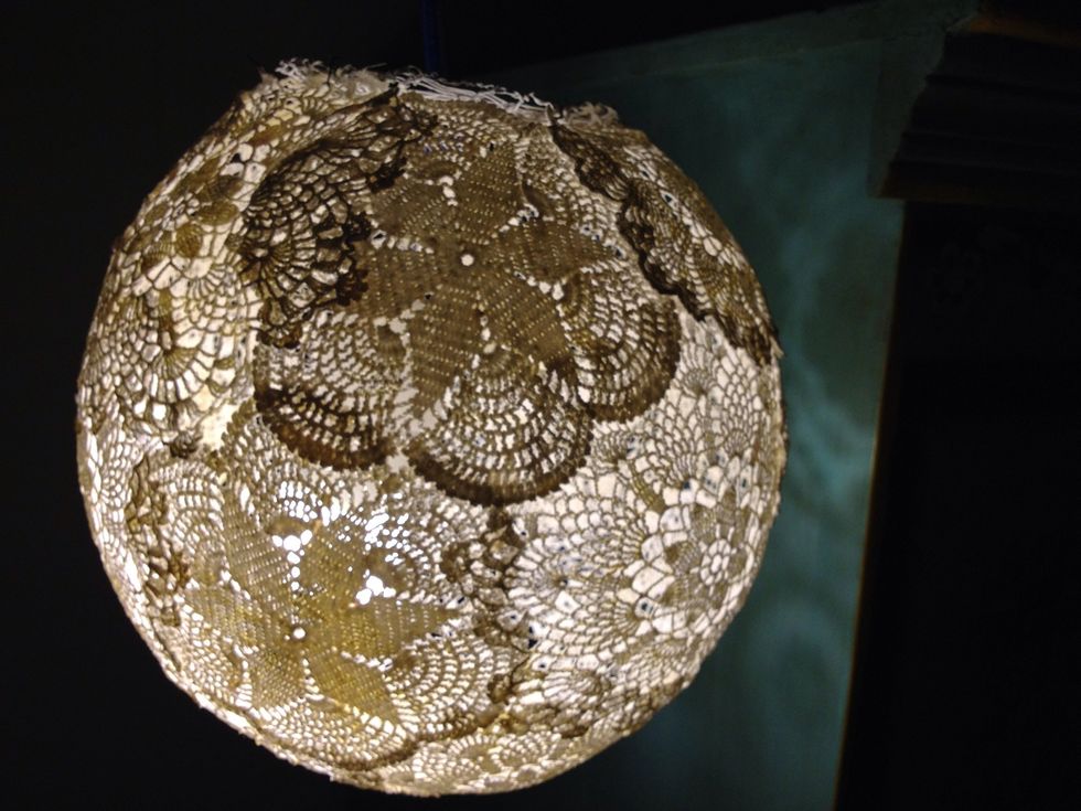 It is not easy to see on this picture but the shadows are just wonderful. It was a bumpy road making this, but the end result is so beautiful that I'm already making one more \ud83d\ude04