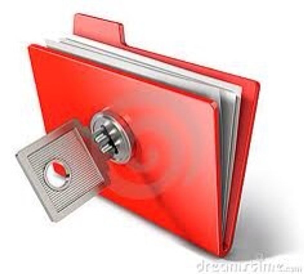 It is stored in your private folder. Only you have access to this folder and its contents. It is filed inside this folder in a subfolder titled 'HISTxxx' (whatever the mnemonic of your module).