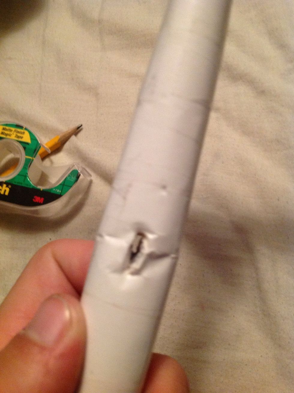 It looks good so now I need to grab a popsicle stick and make my trigger.