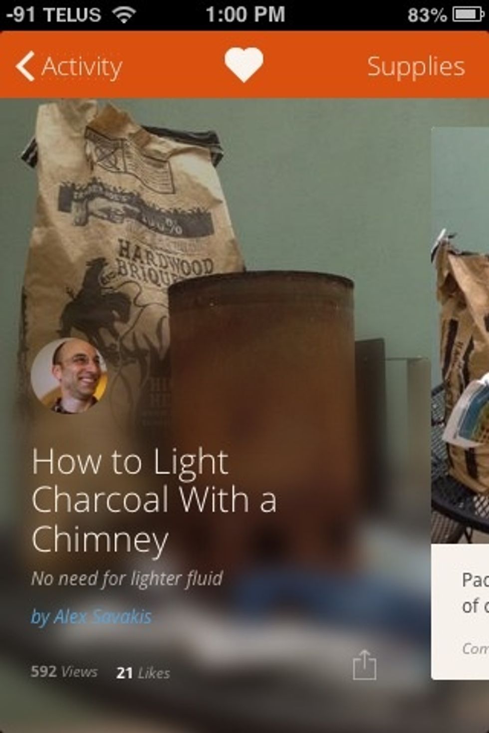 It looks like Alex already made a guide on how to light charcoal in a chimney. He makes it look easy, cause it is. Enjoy some grilling!!