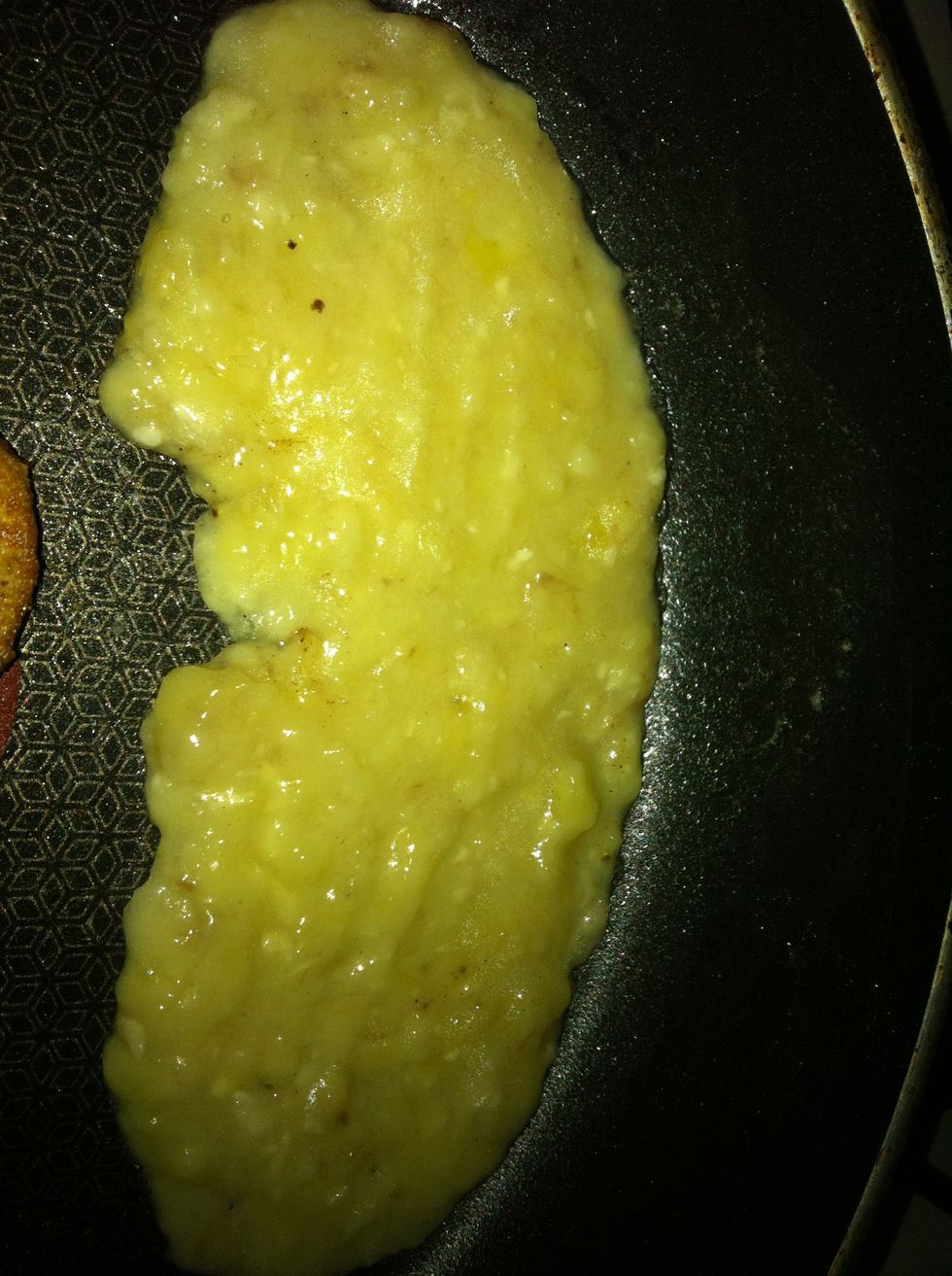 It looks like this and it's starts to smell delicious, that's when you know they are done!