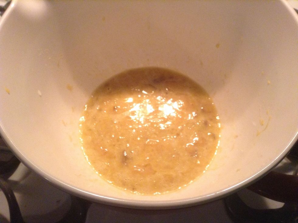 It may look gross, but this is what it looks like.