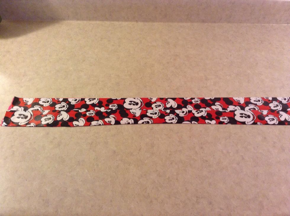 It may not match up evenly but we will cut the ends at then end