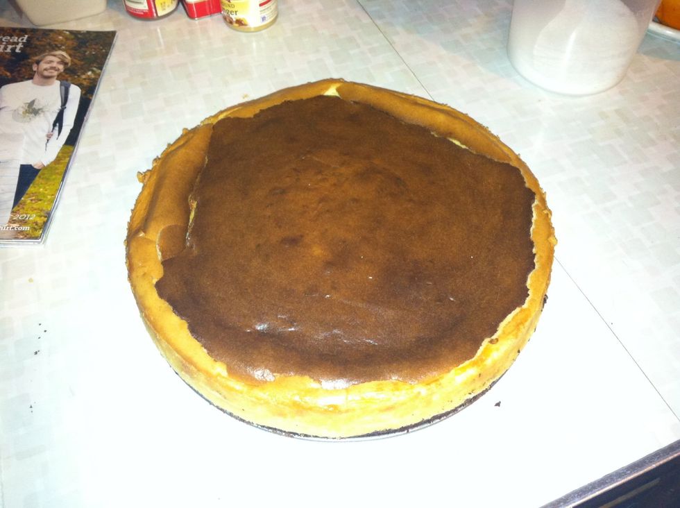 It may or may not come out this dark. It's not burnt so don't think it is!