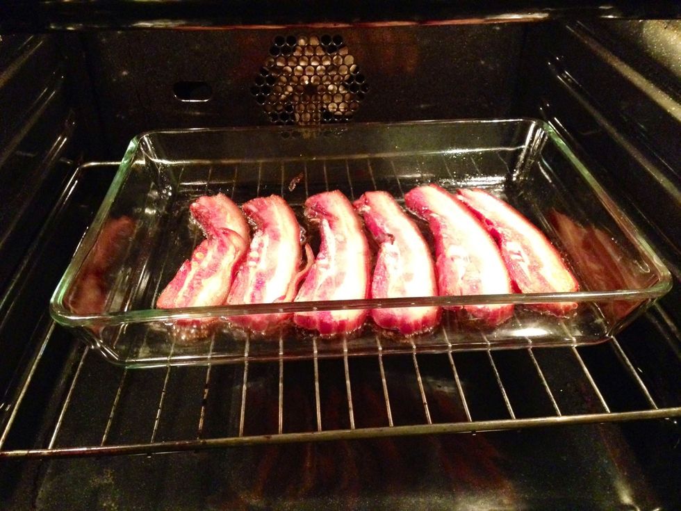 It might take a few more or a few less depending on your own oven, so watch it close the first time.