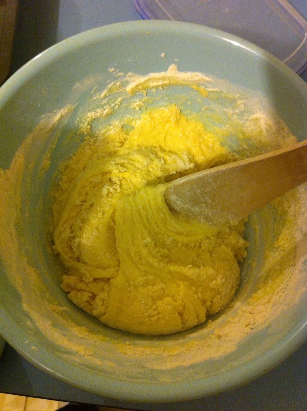 It now looks a little dry but that's what the milks for ;)