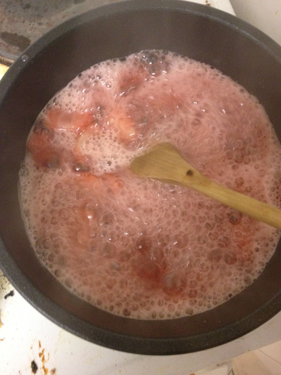 It's all going a bit pink!