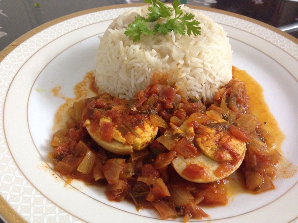 It's best served with ghee rice. Enjoy your meal, \ud83d\ude0a