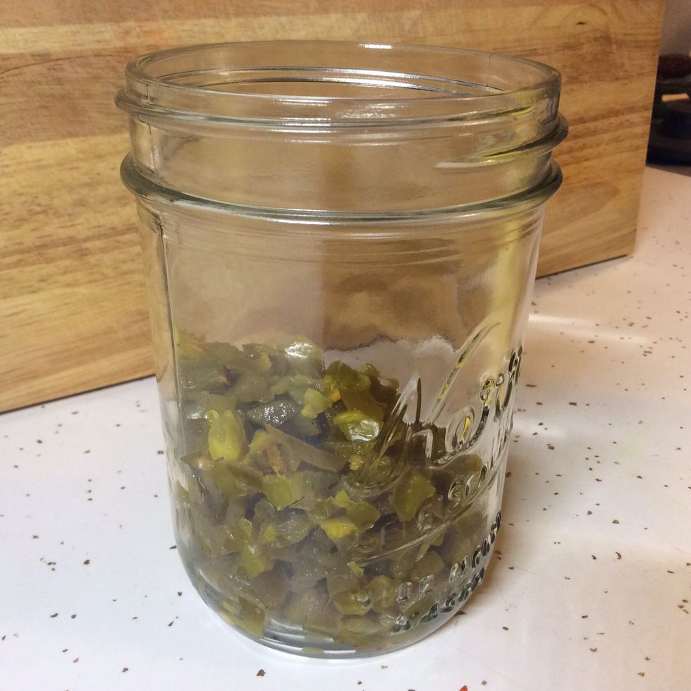 It's completely up to you how much you put in. This is how much I like.