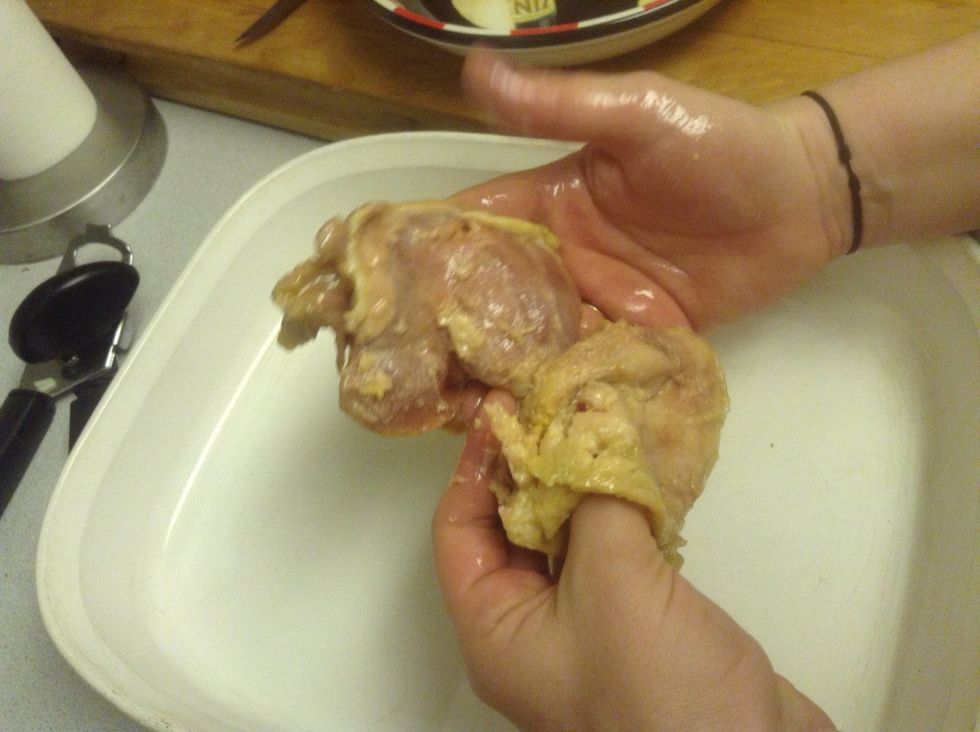 It s easy to remove the skin