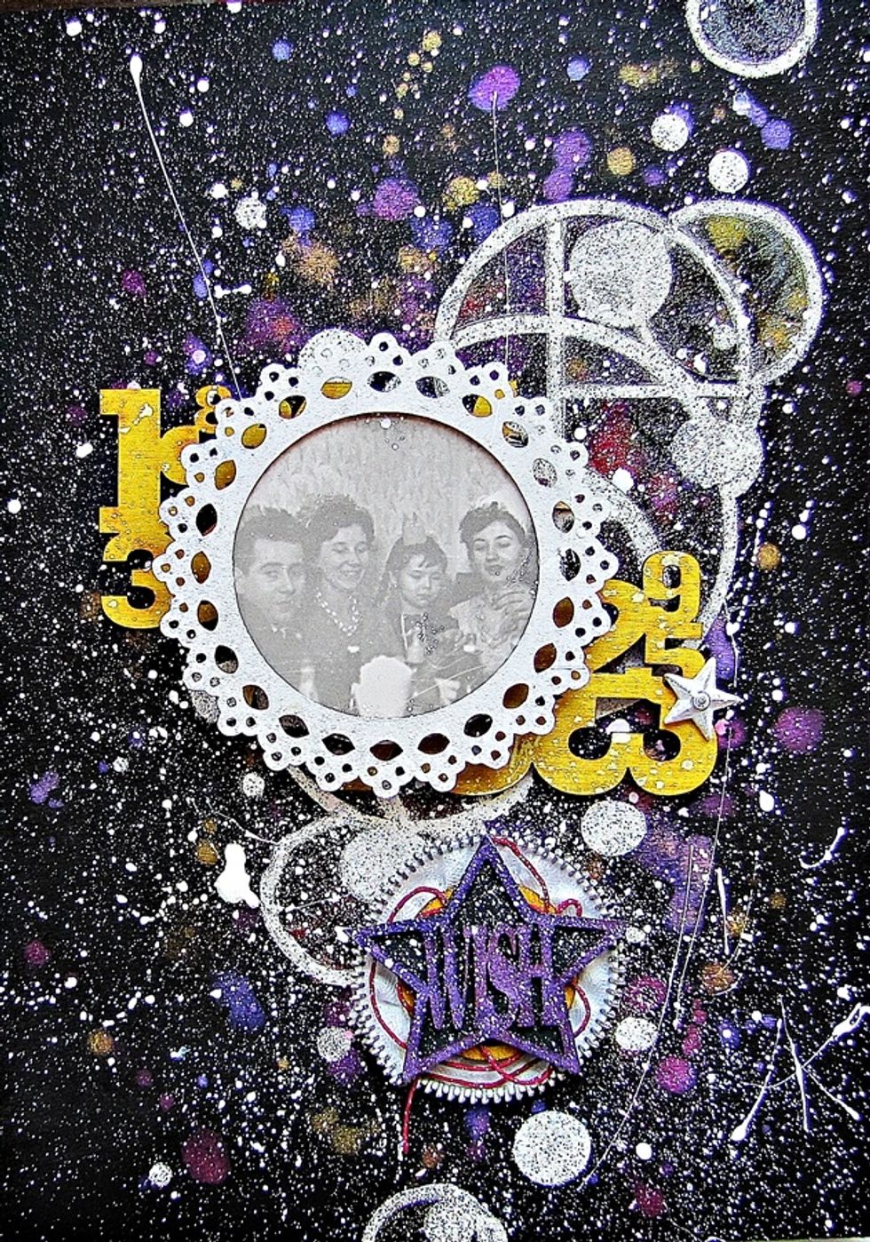 It's finished. :) Thank you for stopping by. See more details on the Art Anthology blog.  Marta De