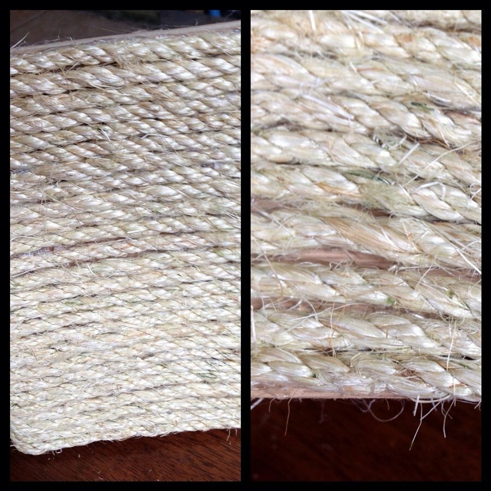 It's not perfect. There are some gaps, some weird spots. It's ok!