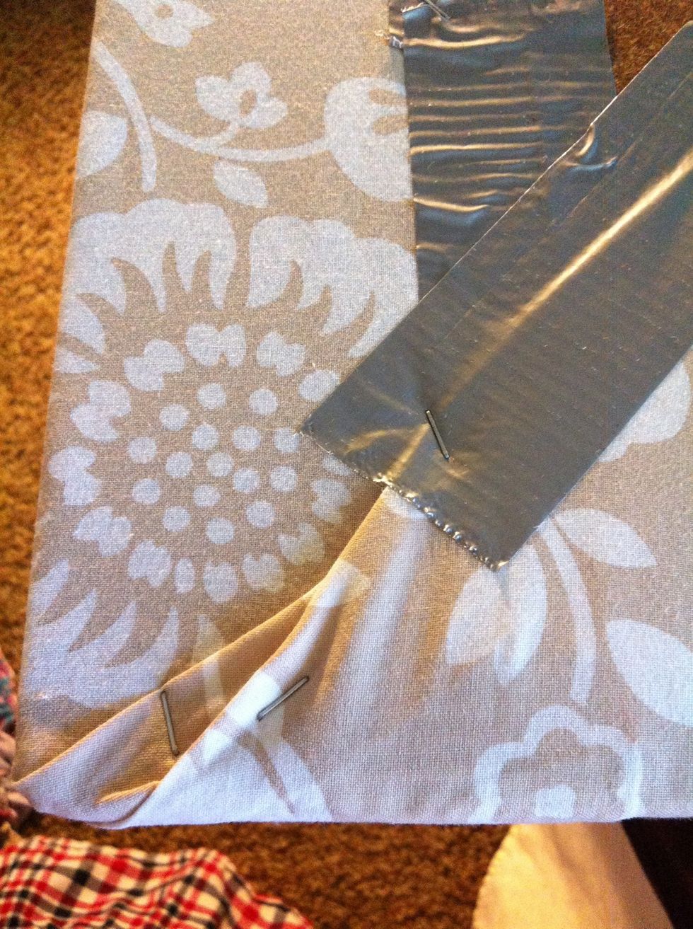 It's not the prettiest thing on the back, but the front will look nice and tight.
