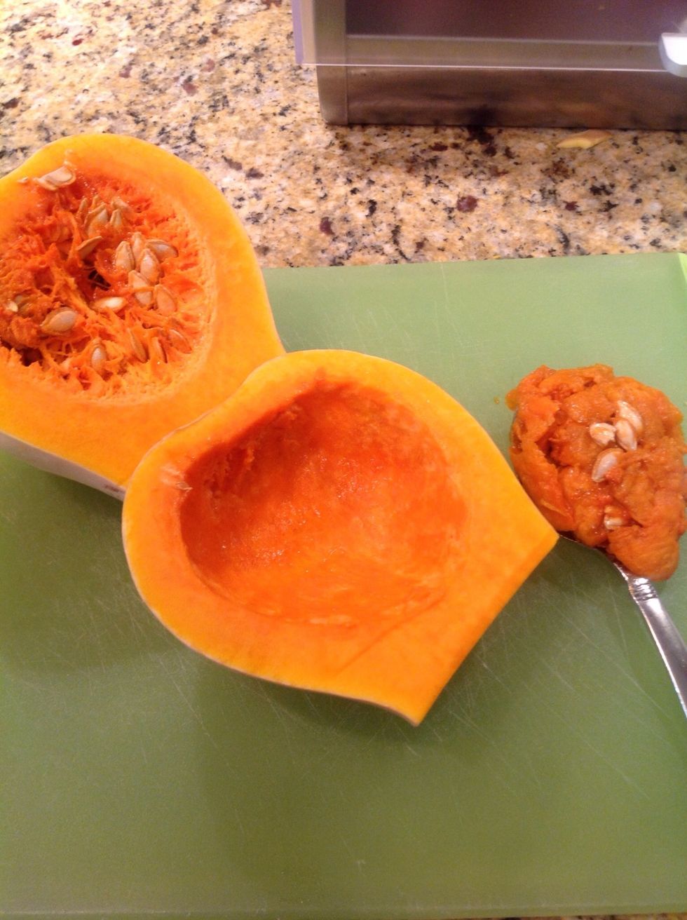 It's pretty easy to get all the pulp and seeds out.