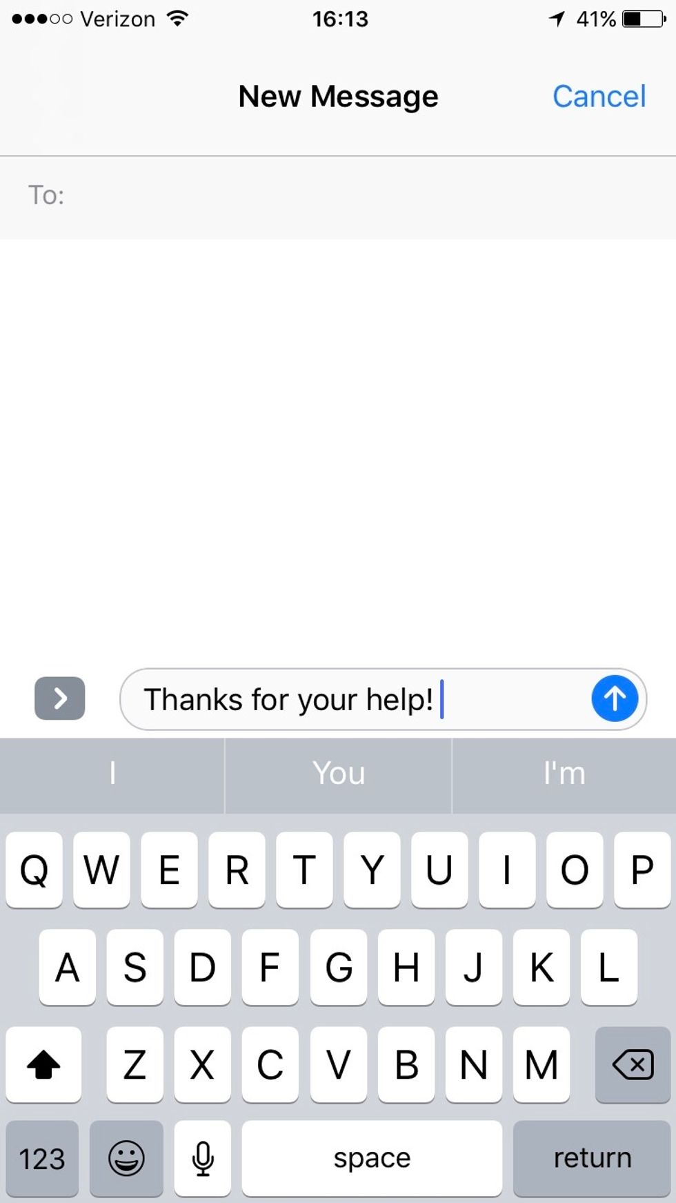 It's really simple and saves a lot of time. And you can always create a shortcut for the messages that you send more often. Thanks.