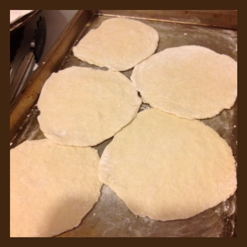 It's risen and a little puffy.