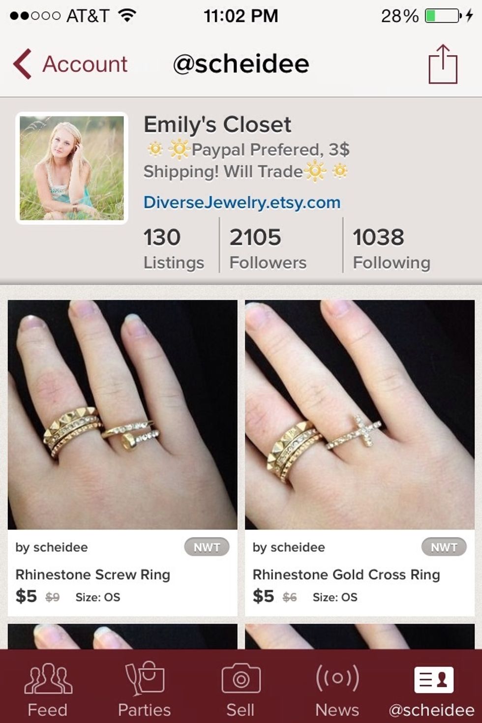 It's set up pretty much the same way. Here's an example of what your shop will look like.