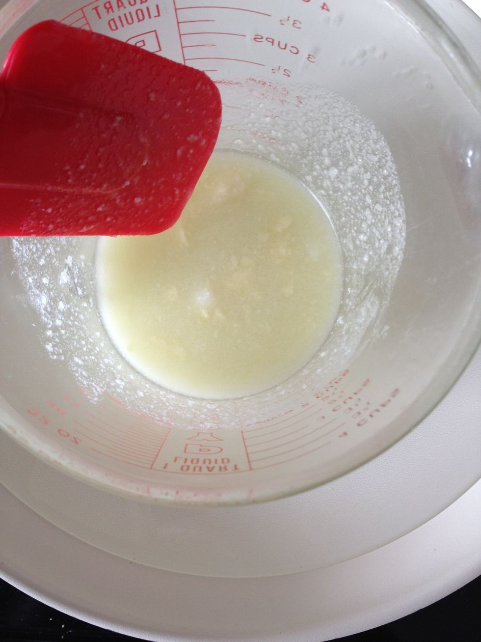 It's starting to melt