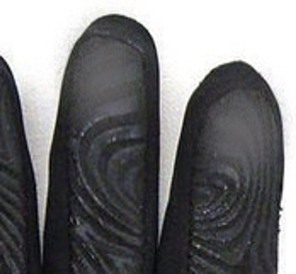 It's used in computers. Rub some on the fingertips of your gloves. Work it in and let it dry. You should use a screen protector when using this method because it's a little abrasive.