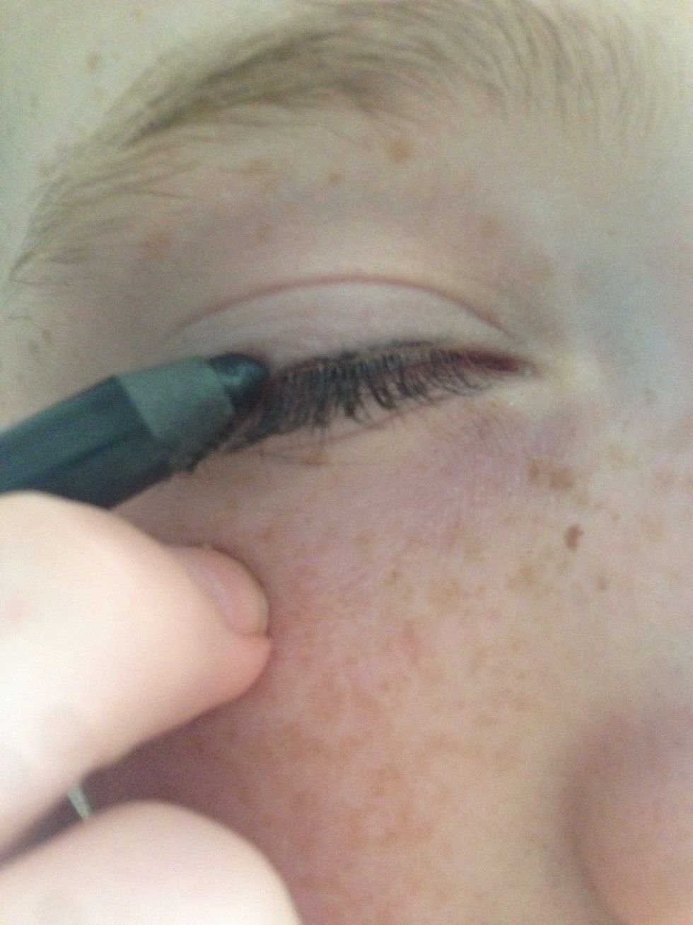 It's your choice to use eyeliner. It just makes the look POP!