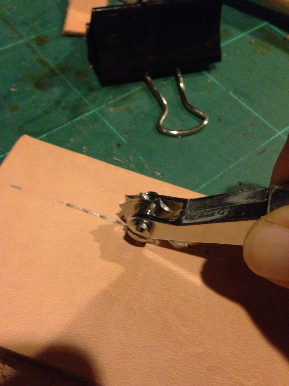It should be like this, mine was about 6mm gap
