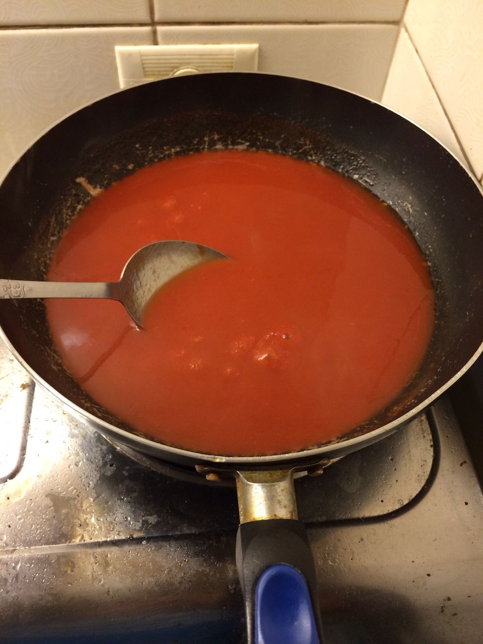 It should end up like this