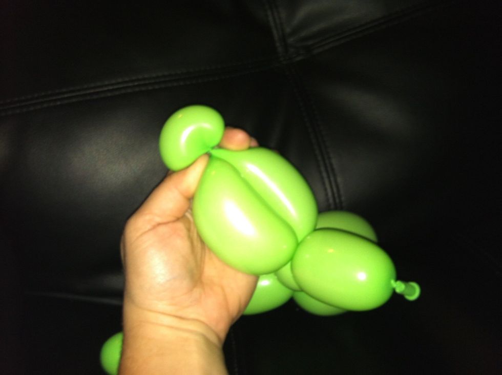 It should look like a bean