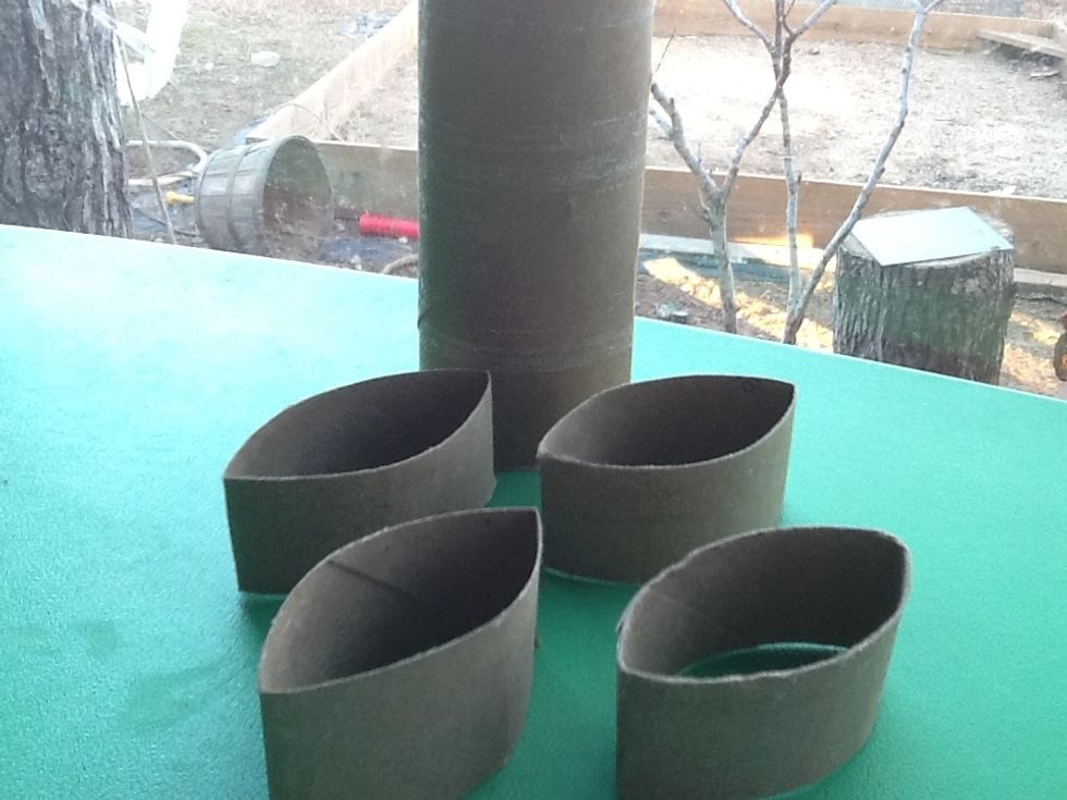 It should look like leafs or flower petals