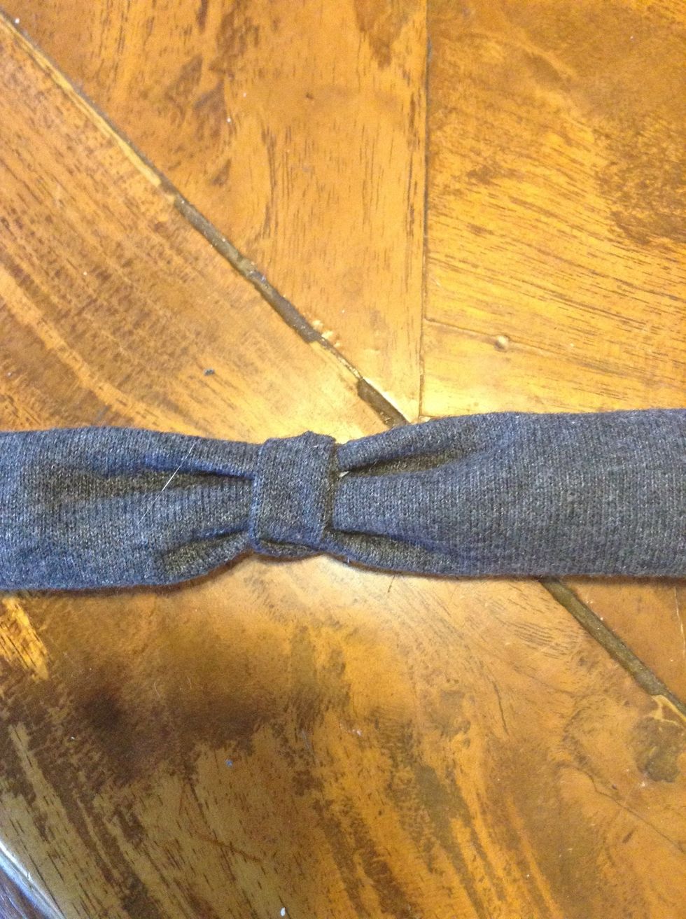 It should look like this after being glued