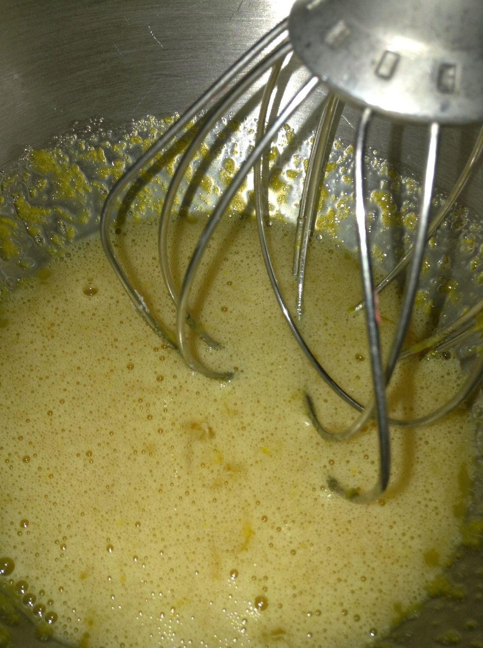 It should look like this after it's blended.