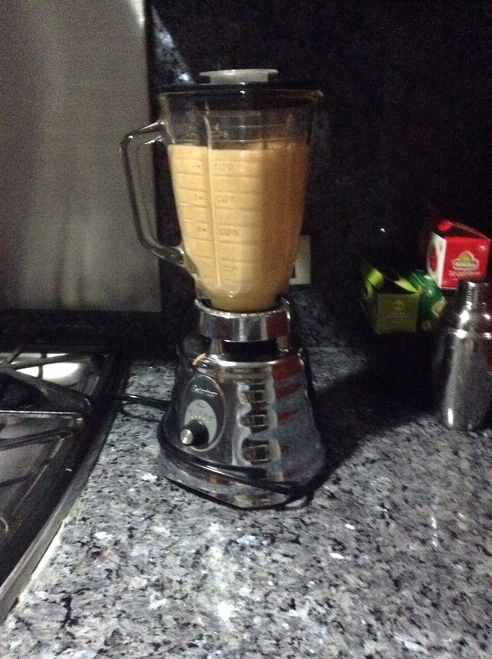 It should look like this after the 5 minutes time.