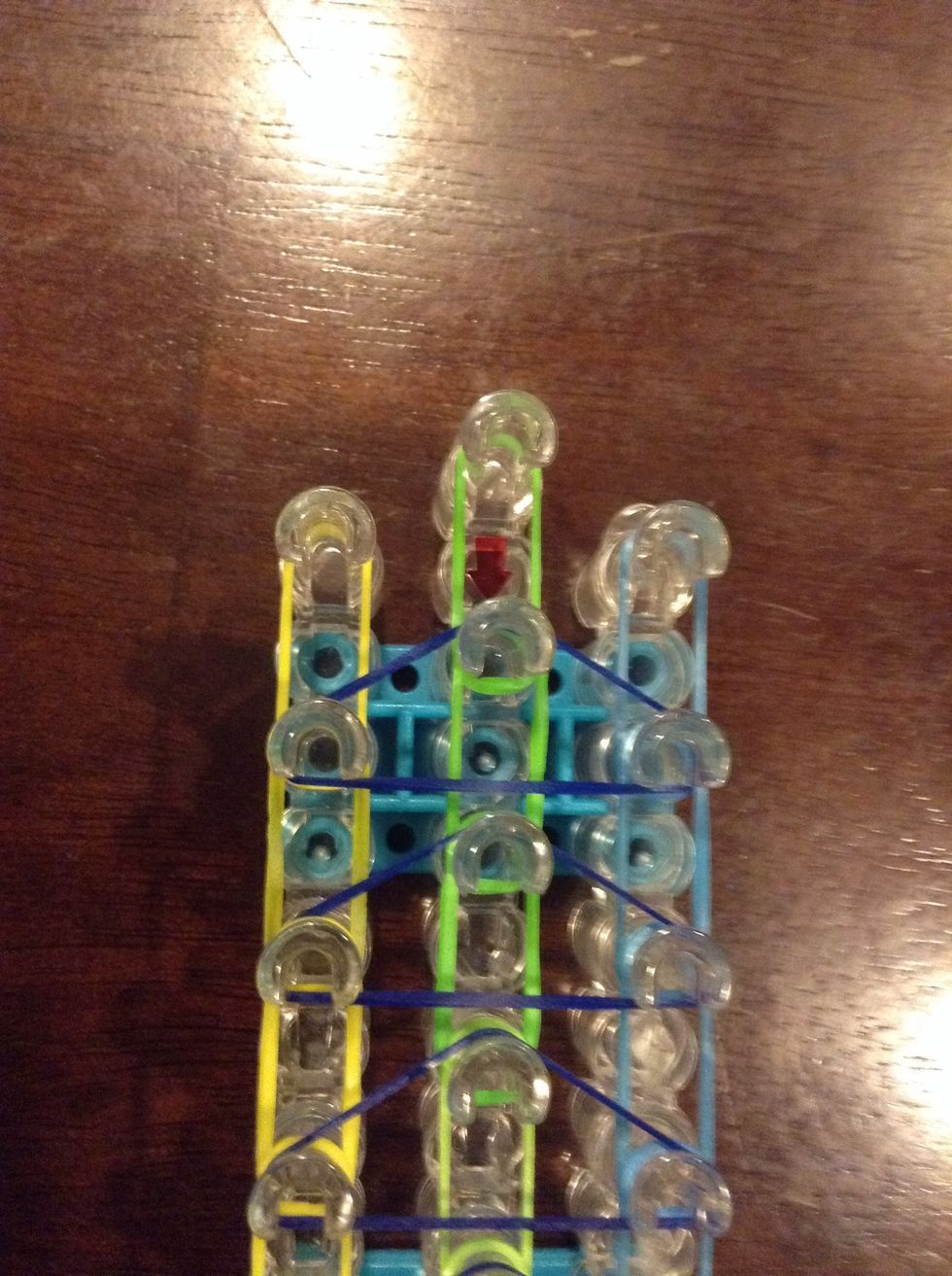 It should look like this at the top