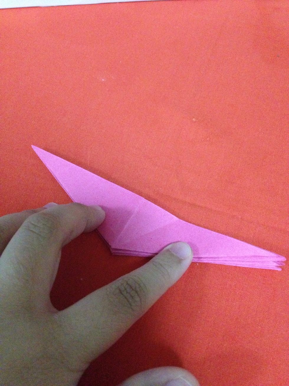It should look like this if you unfold it.