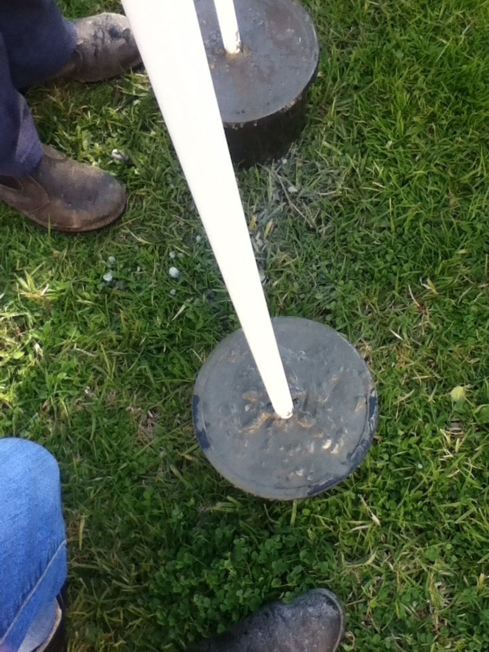 It should look like this in the end. Continue with the rest of the buckets.