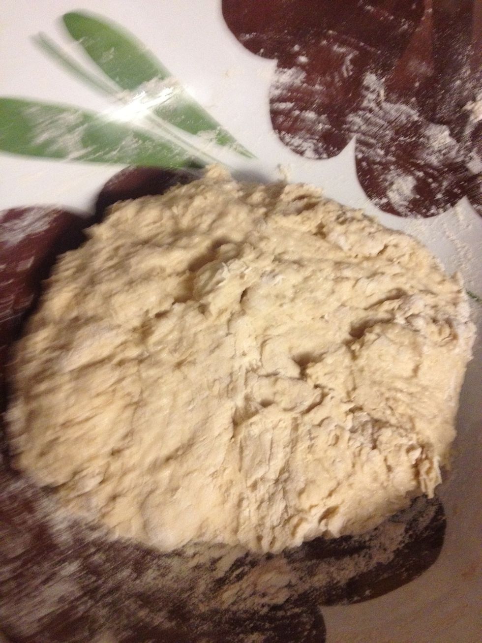 It should look like this. Let it rest for 5 minutes.