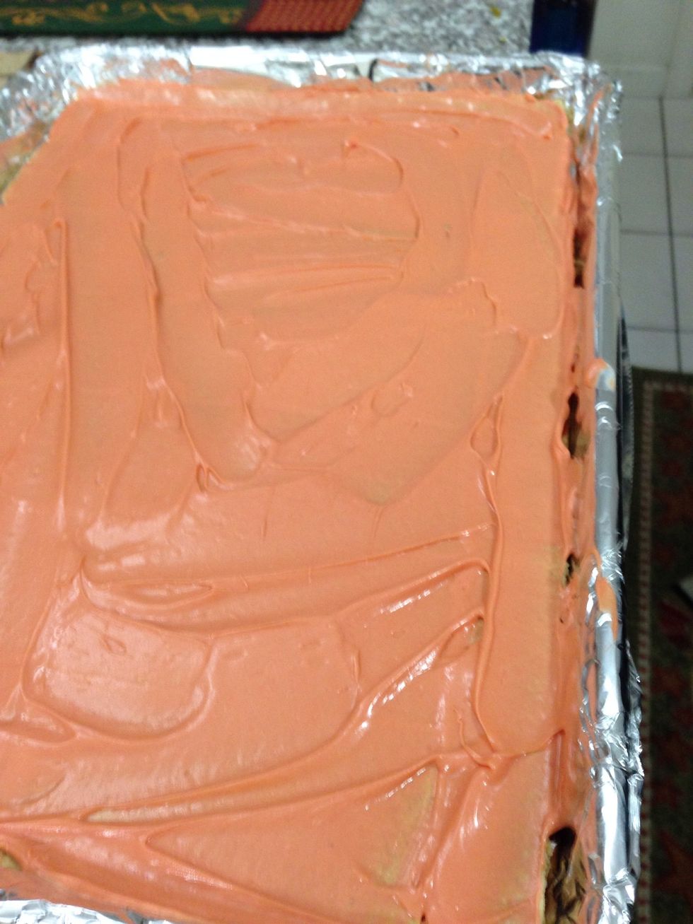 It should look like this once you're done. It certainly does not have to be perfect and it won't be!