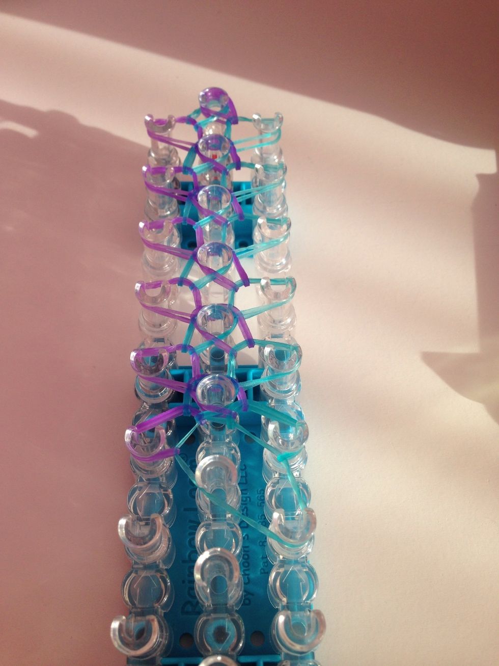 It should look like this once you're done looping.