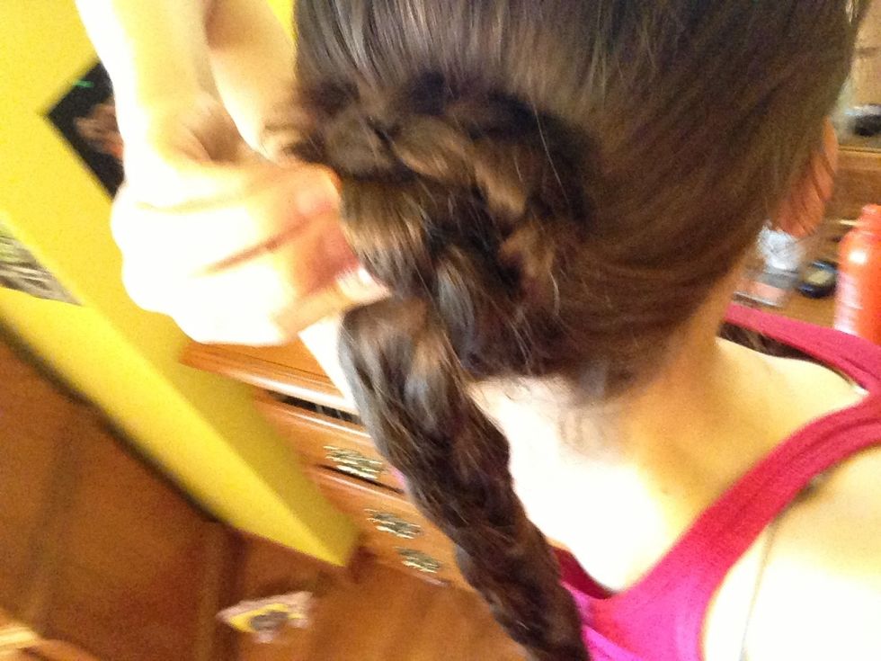 It should look like this so far!