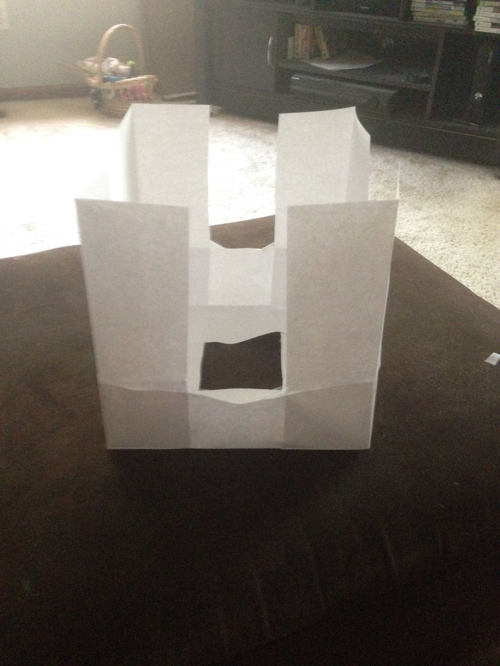 It should look like this so far