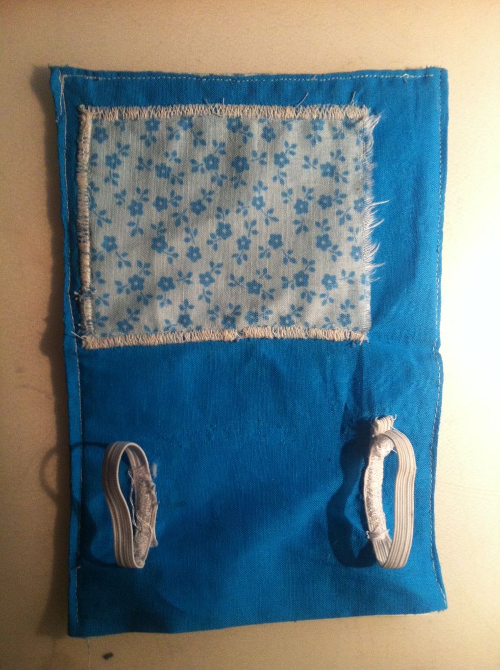 It should look like this so far...