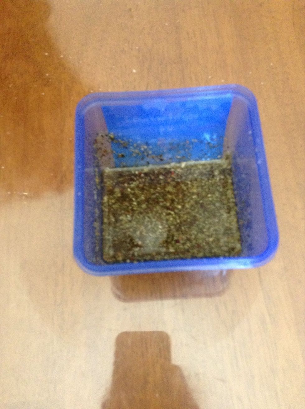 It should look like this when it's done!