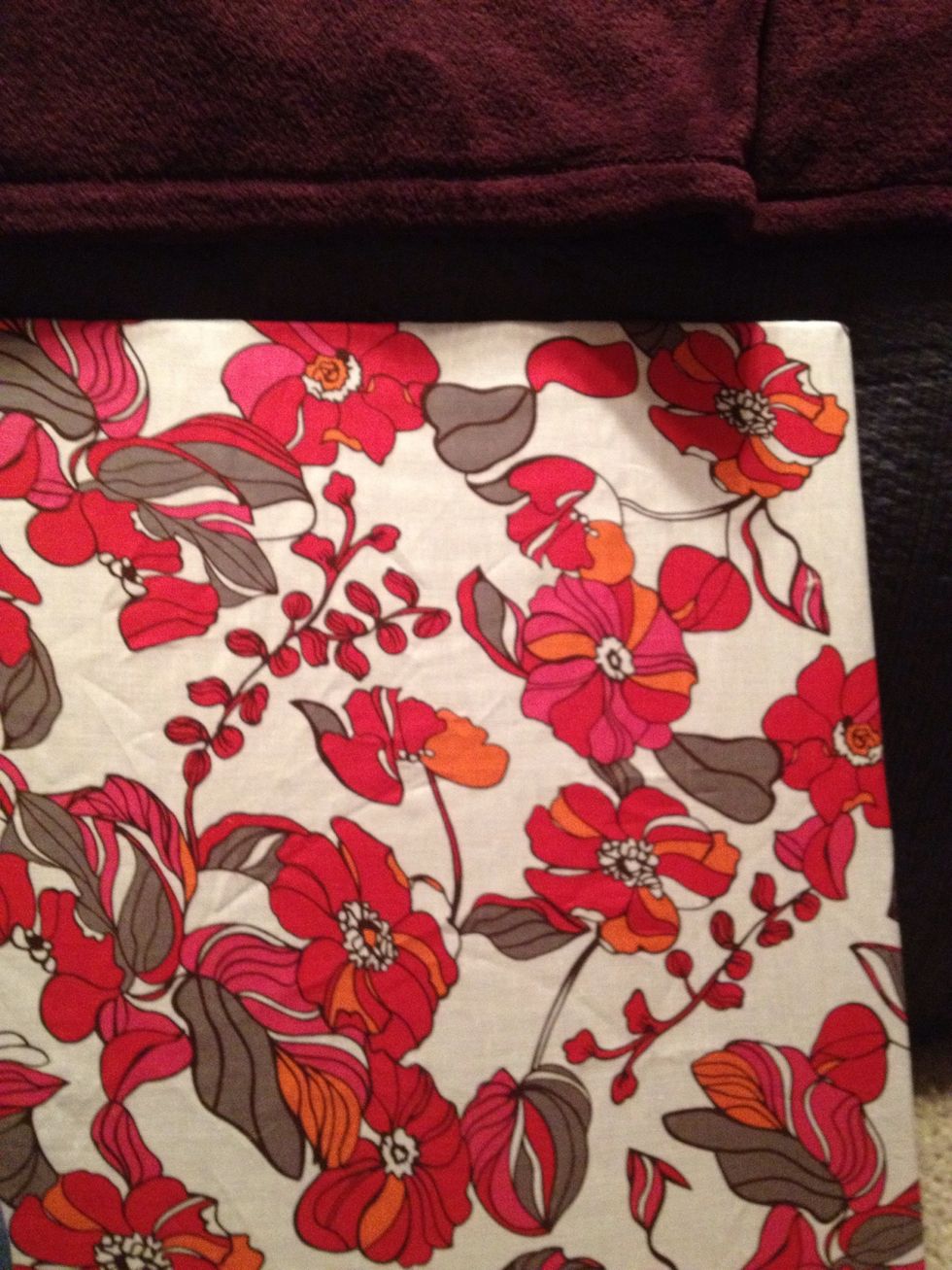 It should look like this when the back is all secure.