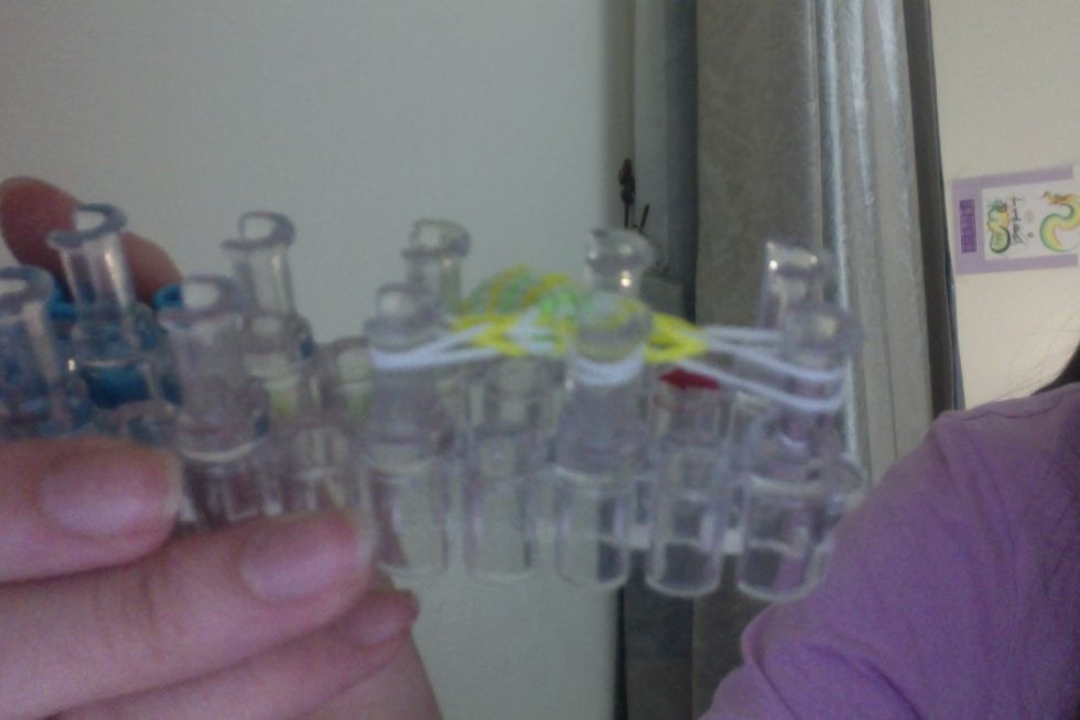 It should look like this when you are done with steps 39-42.