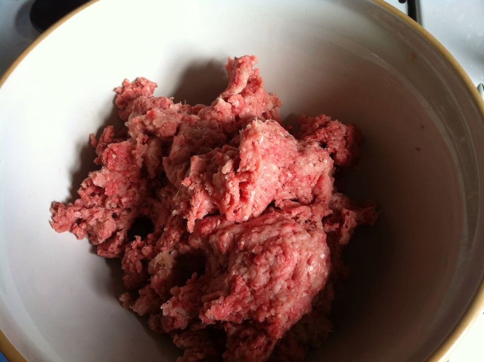 It should look something like this. Add salt and pepper for seasoning.