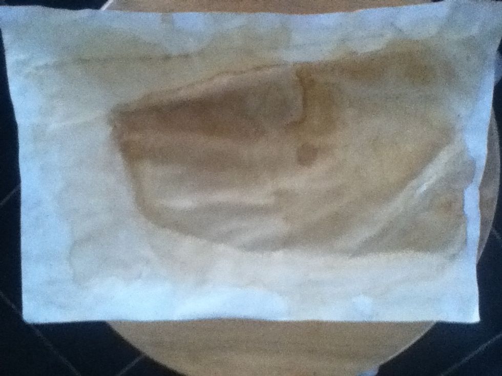 It should look something like this. If it's too light add more tea or coffee.