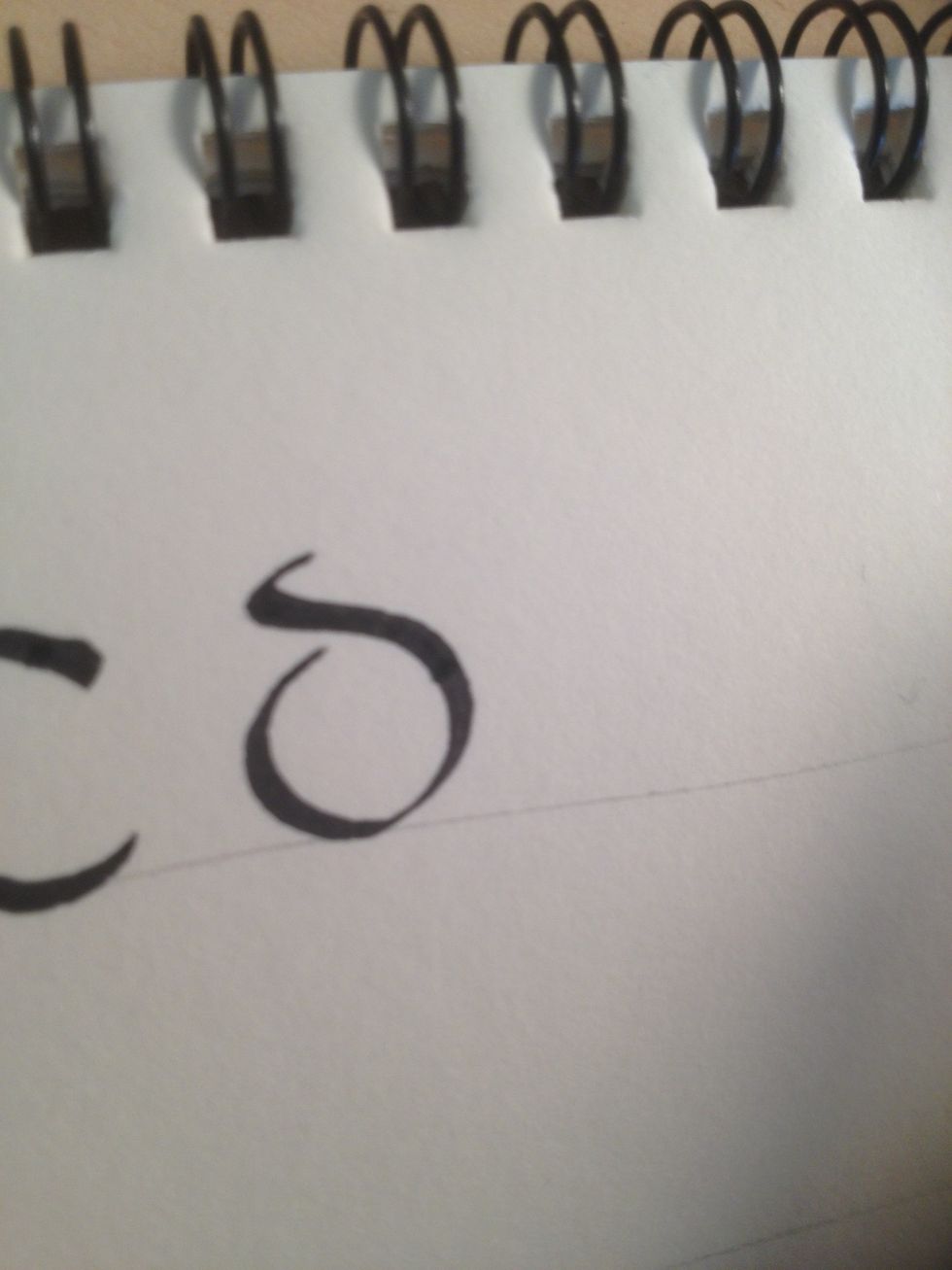 It should look something like this when you're done.