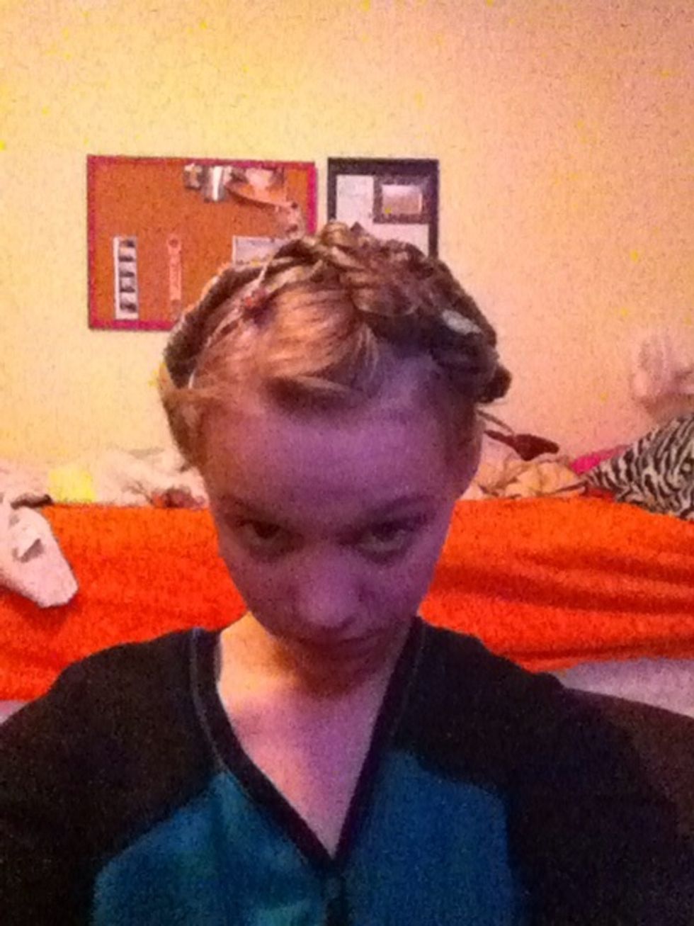 It should look something like this when your done. Stay patient with me I know it looks a little crazy but I'll see you in the morning\ud83d\ude18